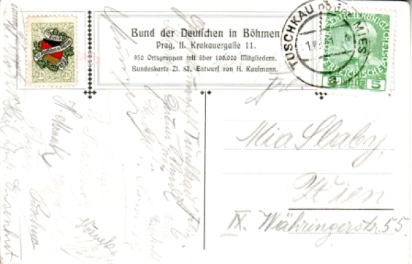 Hugo Wilhelm Kauffmann 1911 95 001 A ● - Kunstkarte